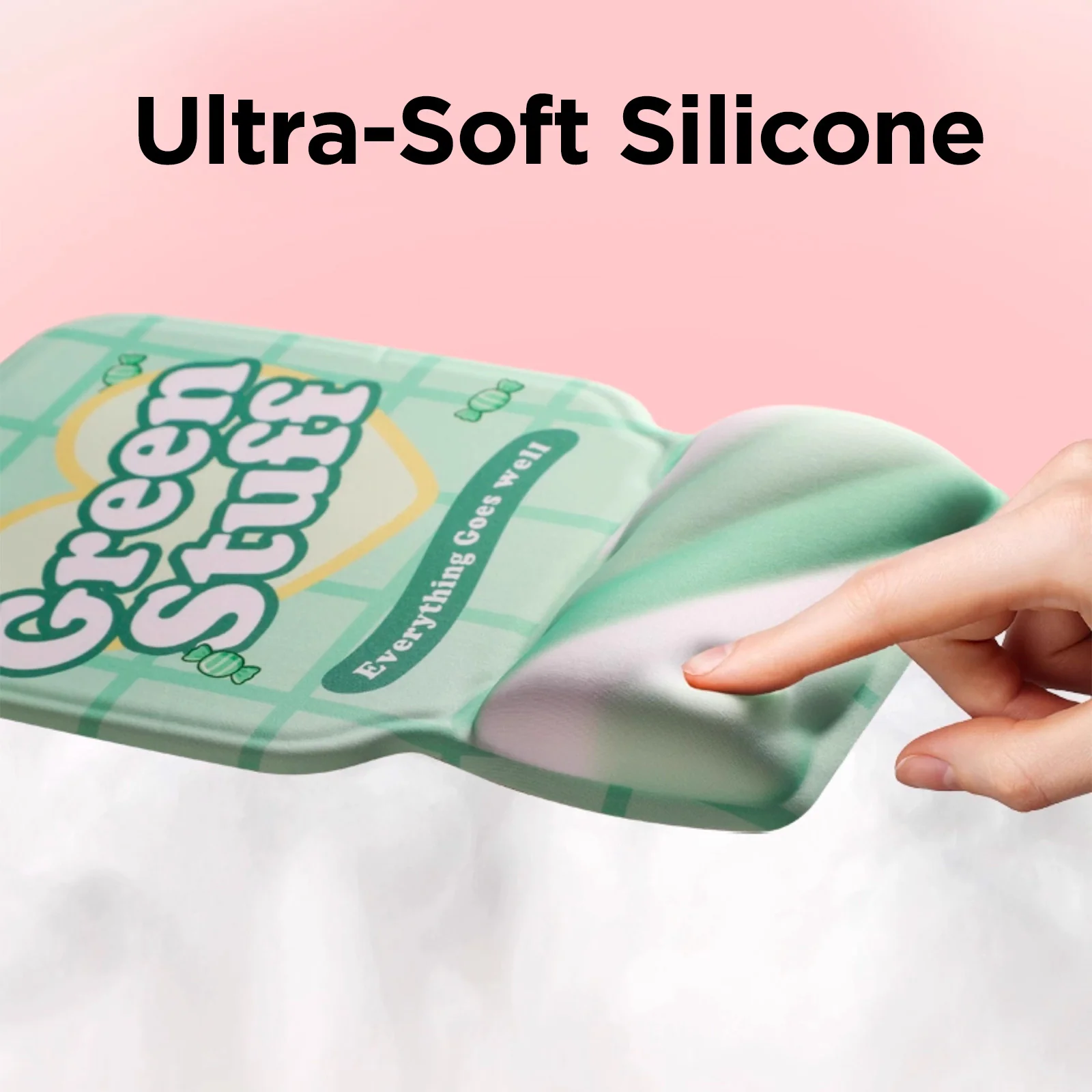 YUNZII Marshmallow Mouse Pad Palm Rest - Image 4