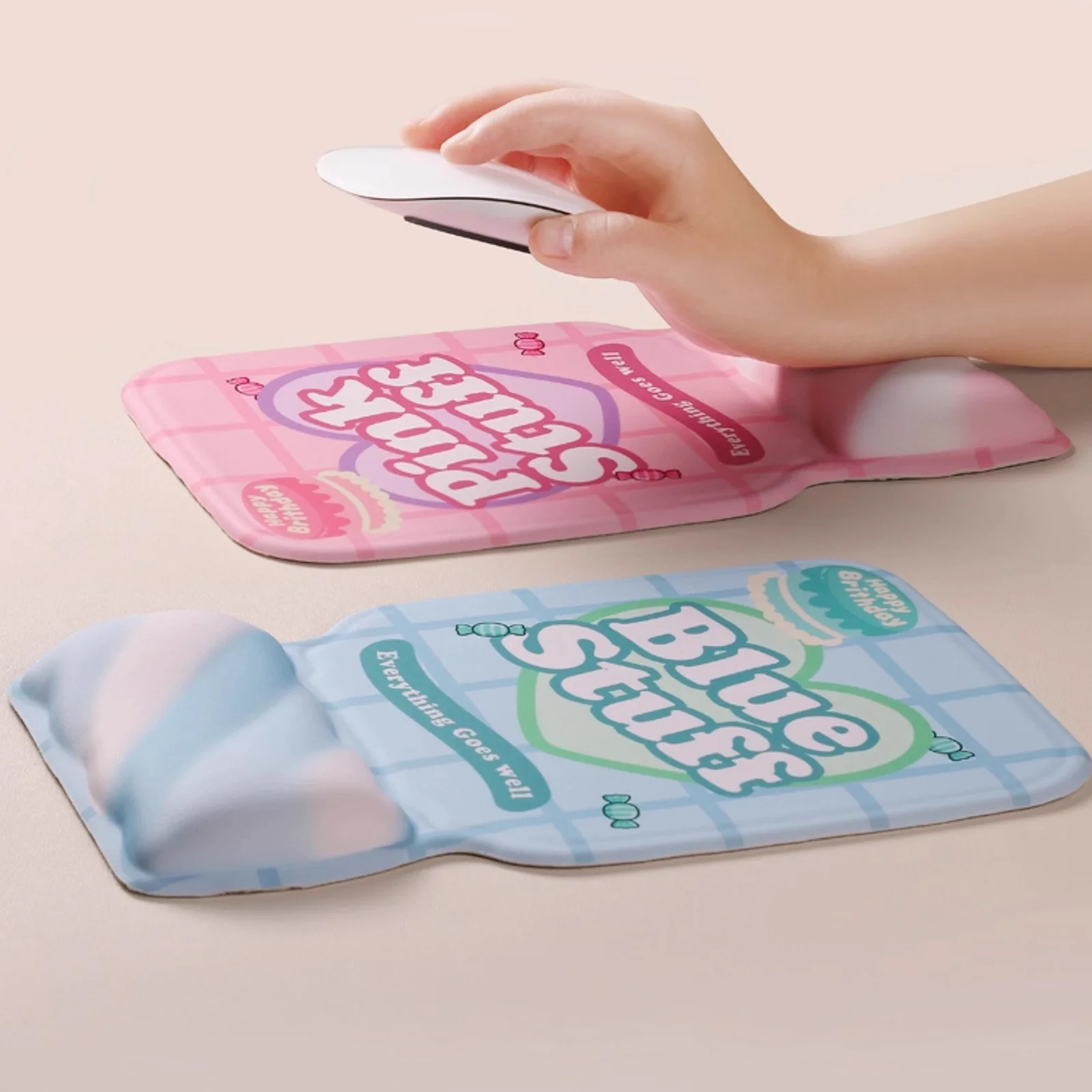 YUNZII Marshmallow Mouse Pad Palm Rest - Image 9