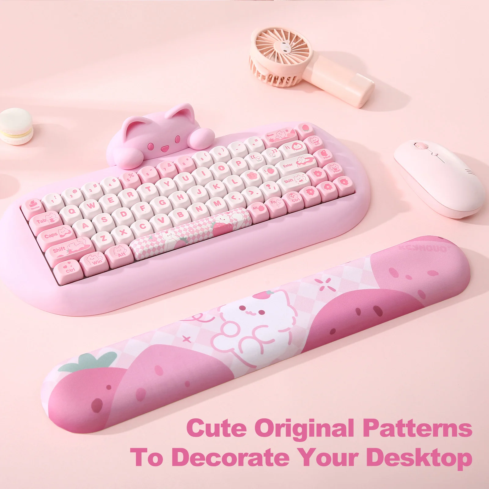 YUNZII Meow Meow Keyboard Wrist Rest - Image 8