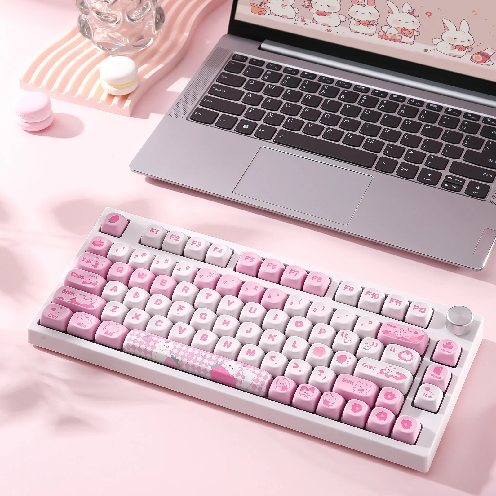 YUNZII Meow Meow MOA Profile Keycap Set - Image 10