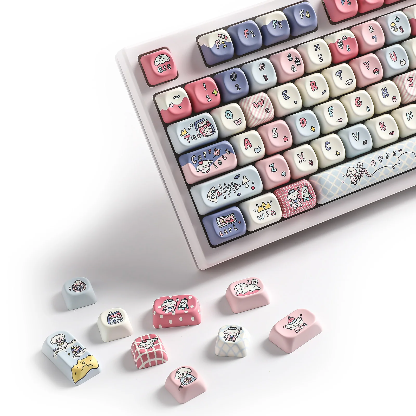 YUNZII Milk Factory MOA Profile Keycap Set - Image 10