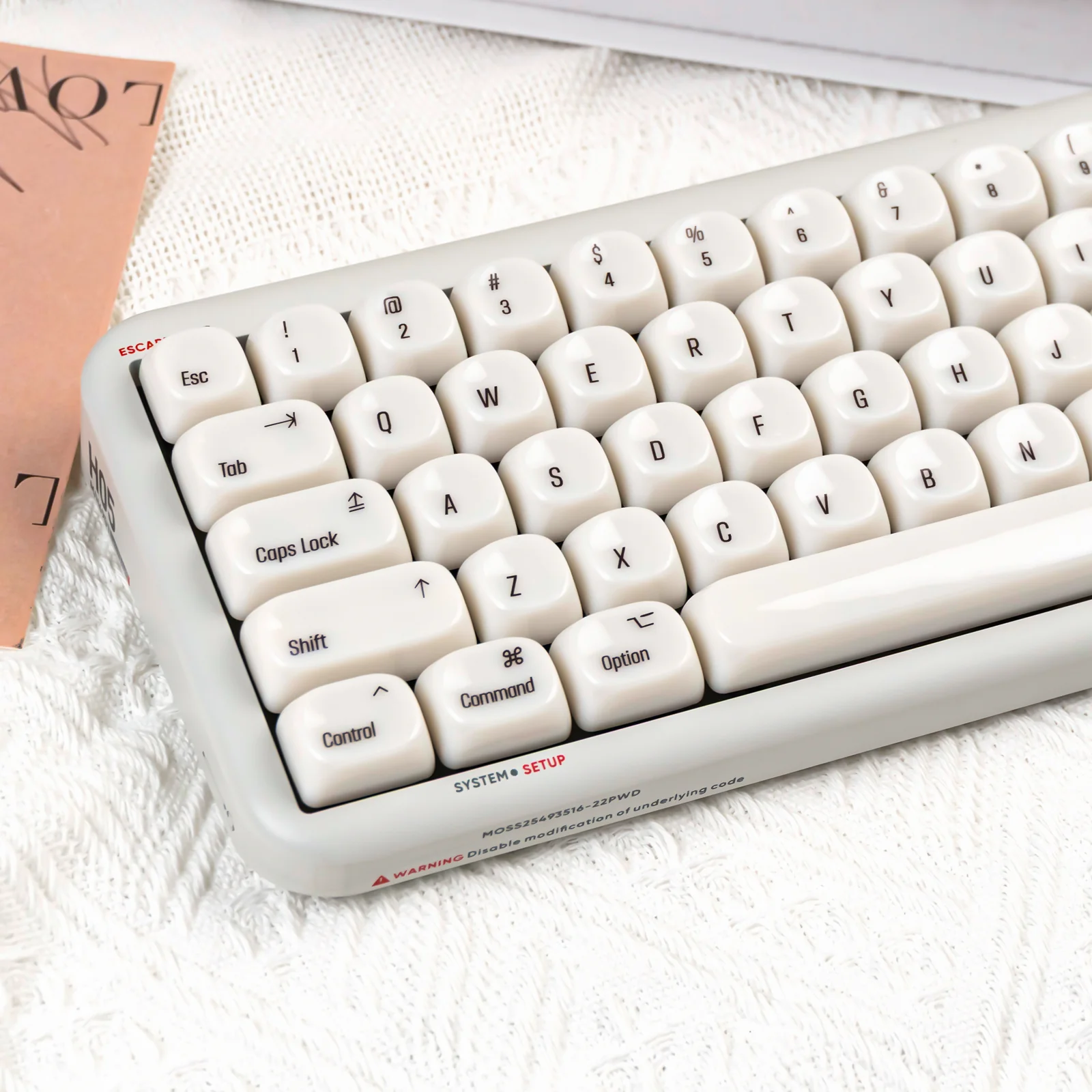 YUNZII Minimalism Ceramic Style MOA Profile Keycap Set - Image 2