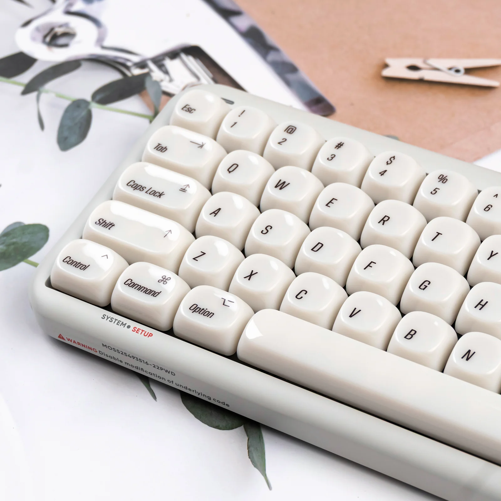 YUNZII Minimalism Ceramic Style MOA Profile Keycap Set - Image 5