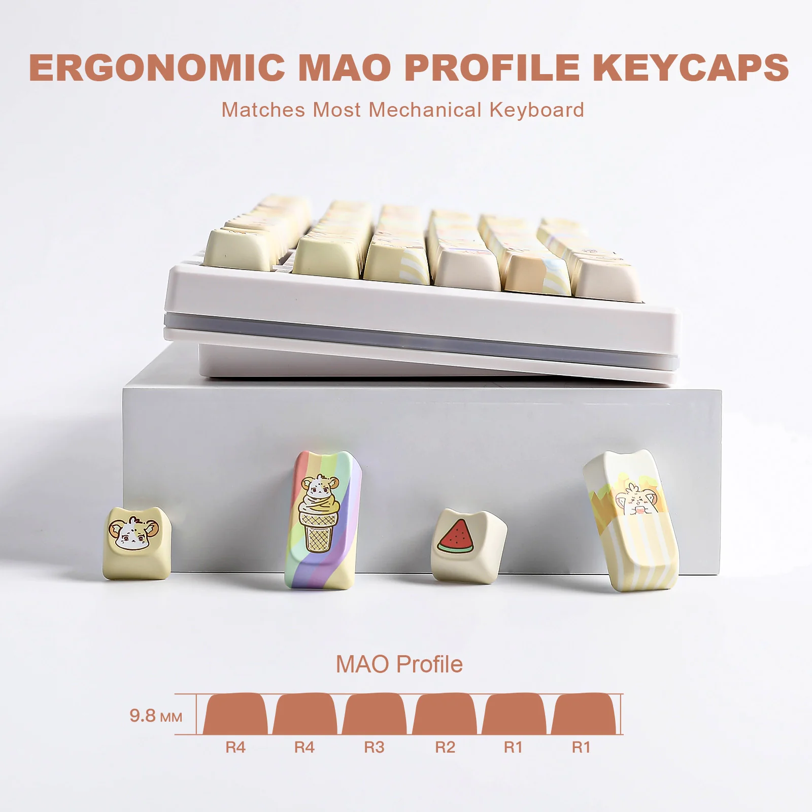 YUNZII Mousie MAO Profile Keycap Set - Image 5