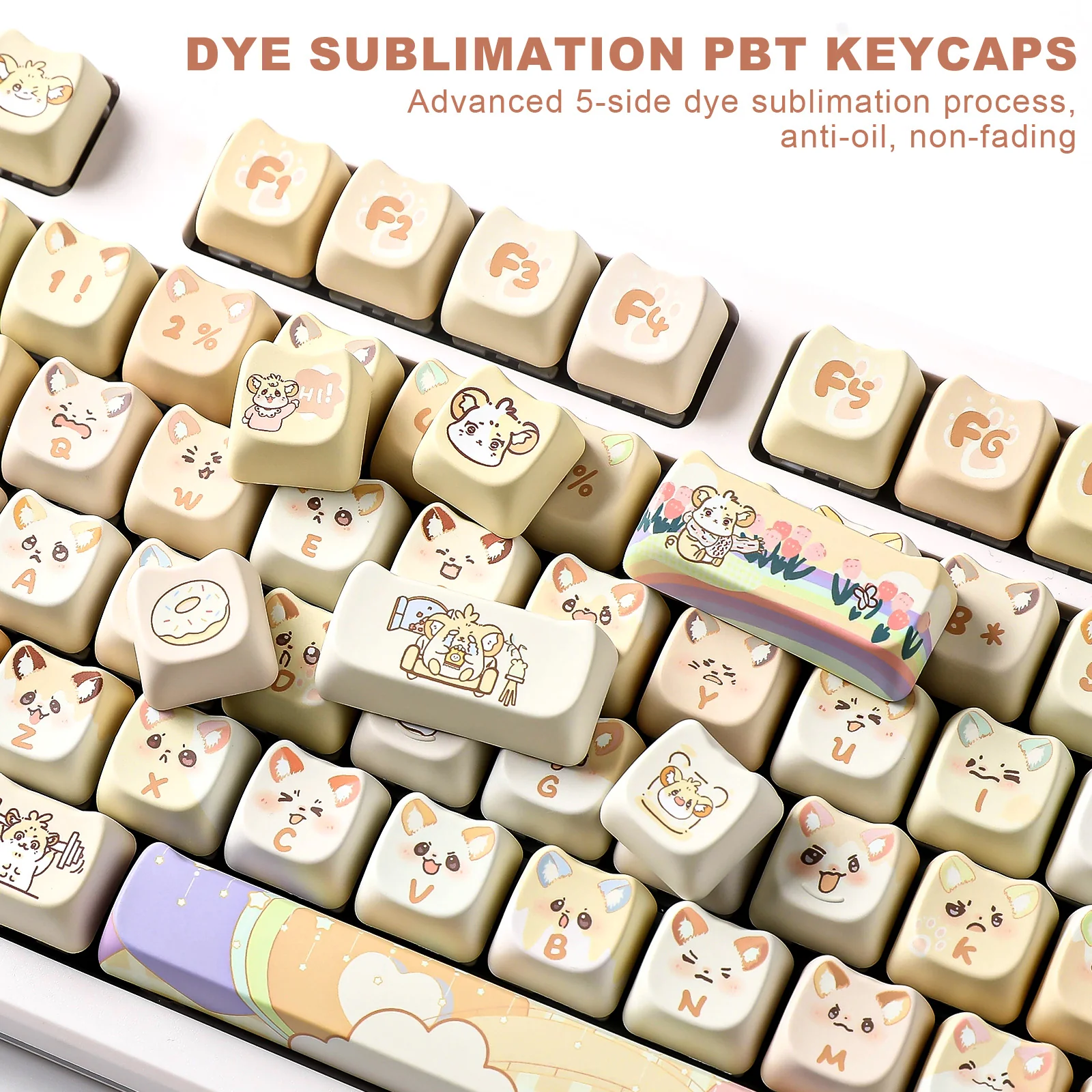 YUNZII Mousie MAO Profile Keycap Set - Image 6