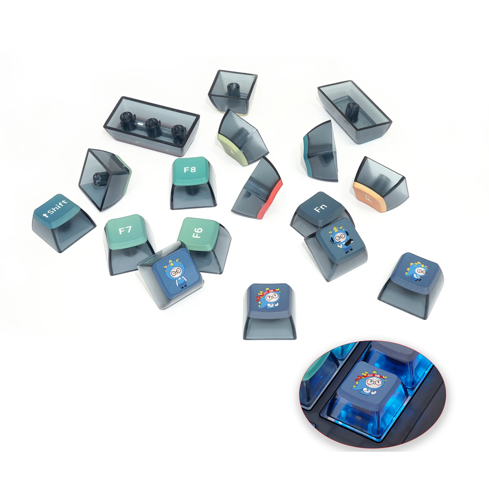 YUNZII Neon Keycap Set - Image 7