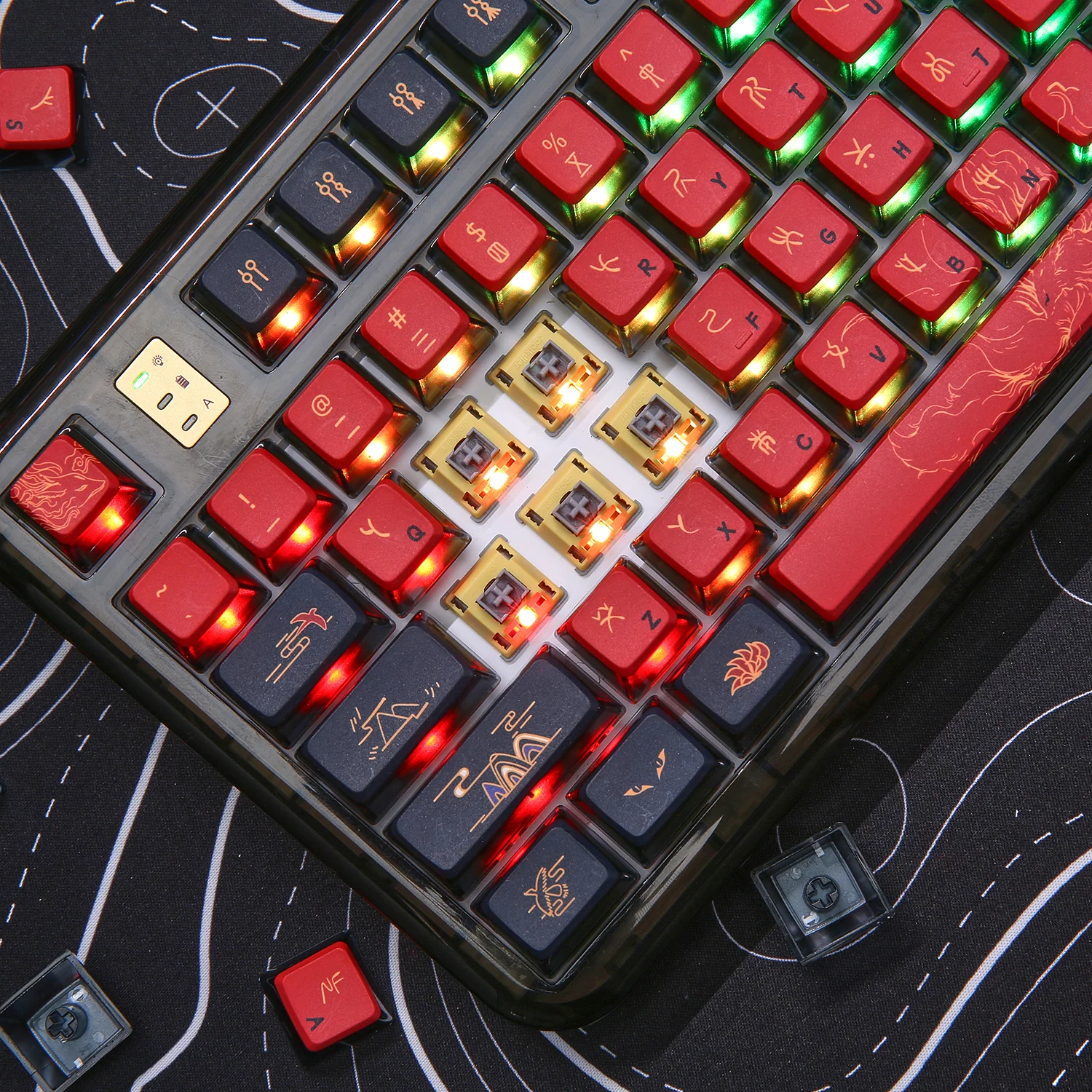 YUNZII Nine-Tailed Fox Keycap Set - Image 8