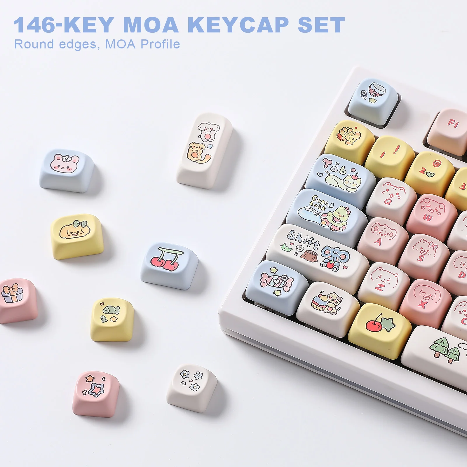 YUNZII Outing MOA Profile Keycap Set - Image 3