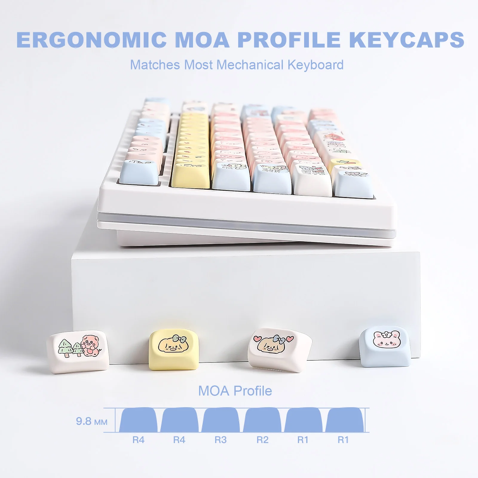 YUNZII Outing MOA Profile Keycap Set - Image 5