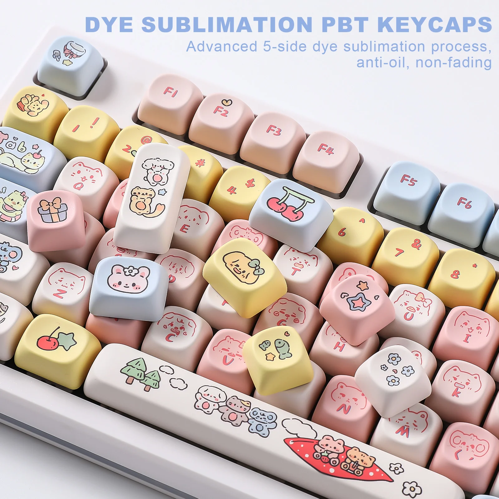 YUNZII Outing MOA Profile Keycap Set - Image 6