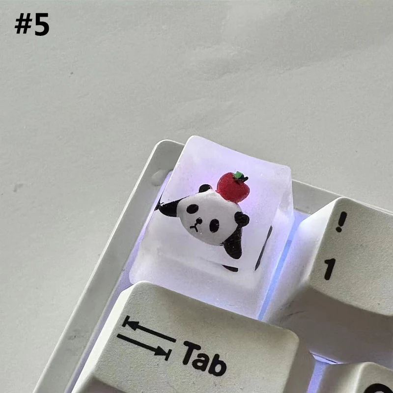 YUNZII Panda Handmade Artisan Keycap - Image 10