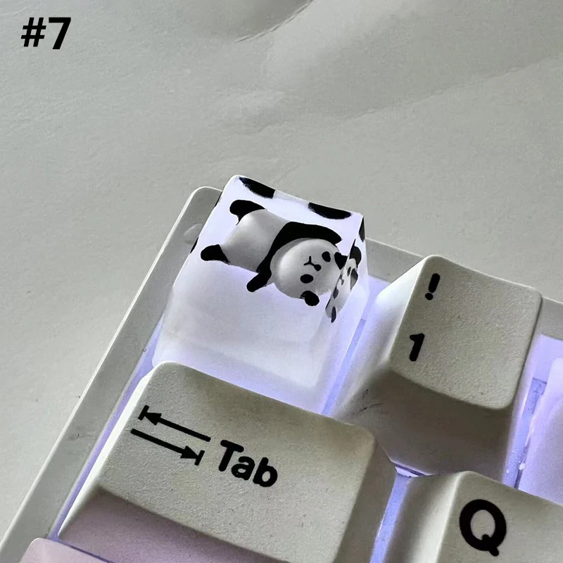 YUNZII Panda Handmade Artisan Keycap - Image 12