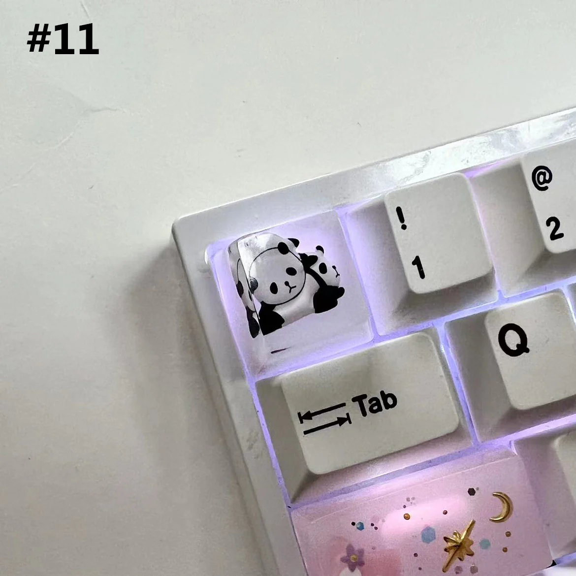YUNZII Panda Handmade Artisan Keycap - Image 16