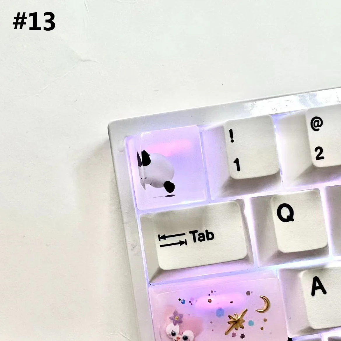 YUNZII Panda Handmade Artisan Keycap - Image 18
