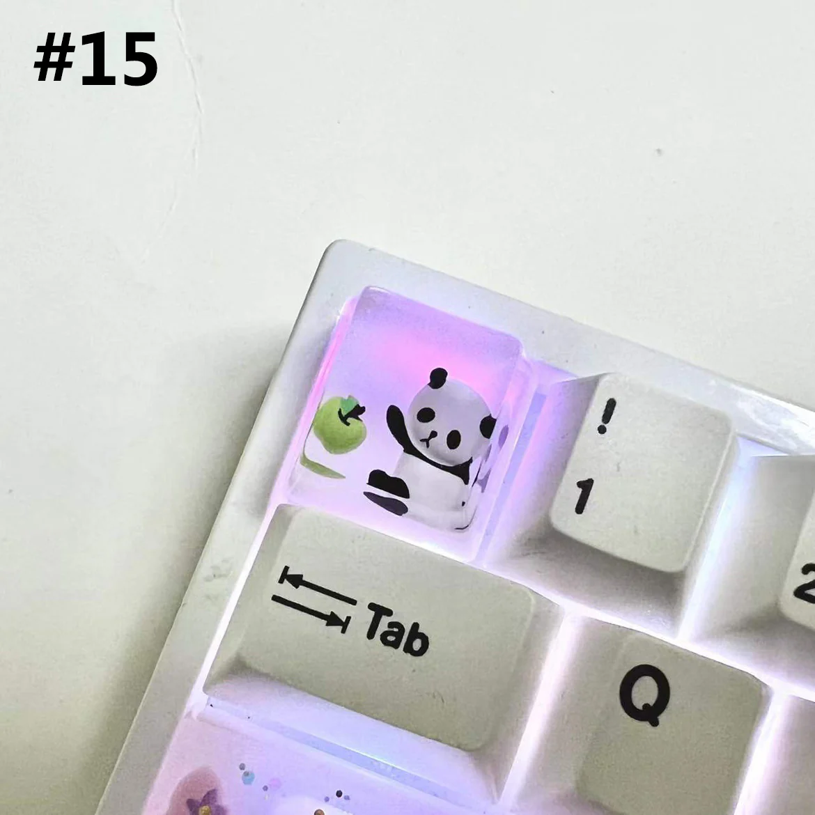 YUNZII Panda Handmade Artisan Keycap - Image 20