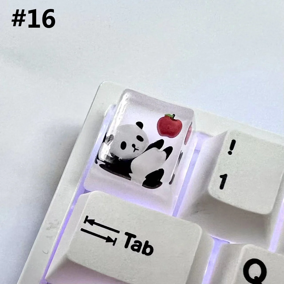 YUNZII Panda Handmade Artisan Keycap - Image 21