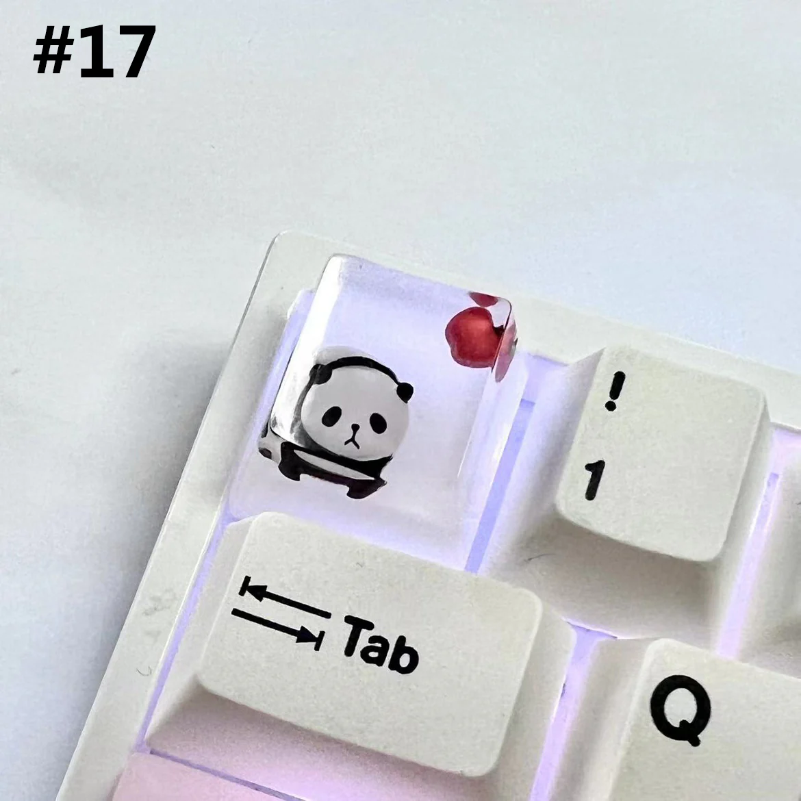 YUNZII Panda Handmade Artisan Keycap - Image 22