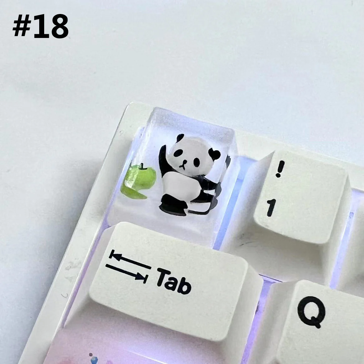 YUNZII Panda Handmade Artisan Keycap - Image 23