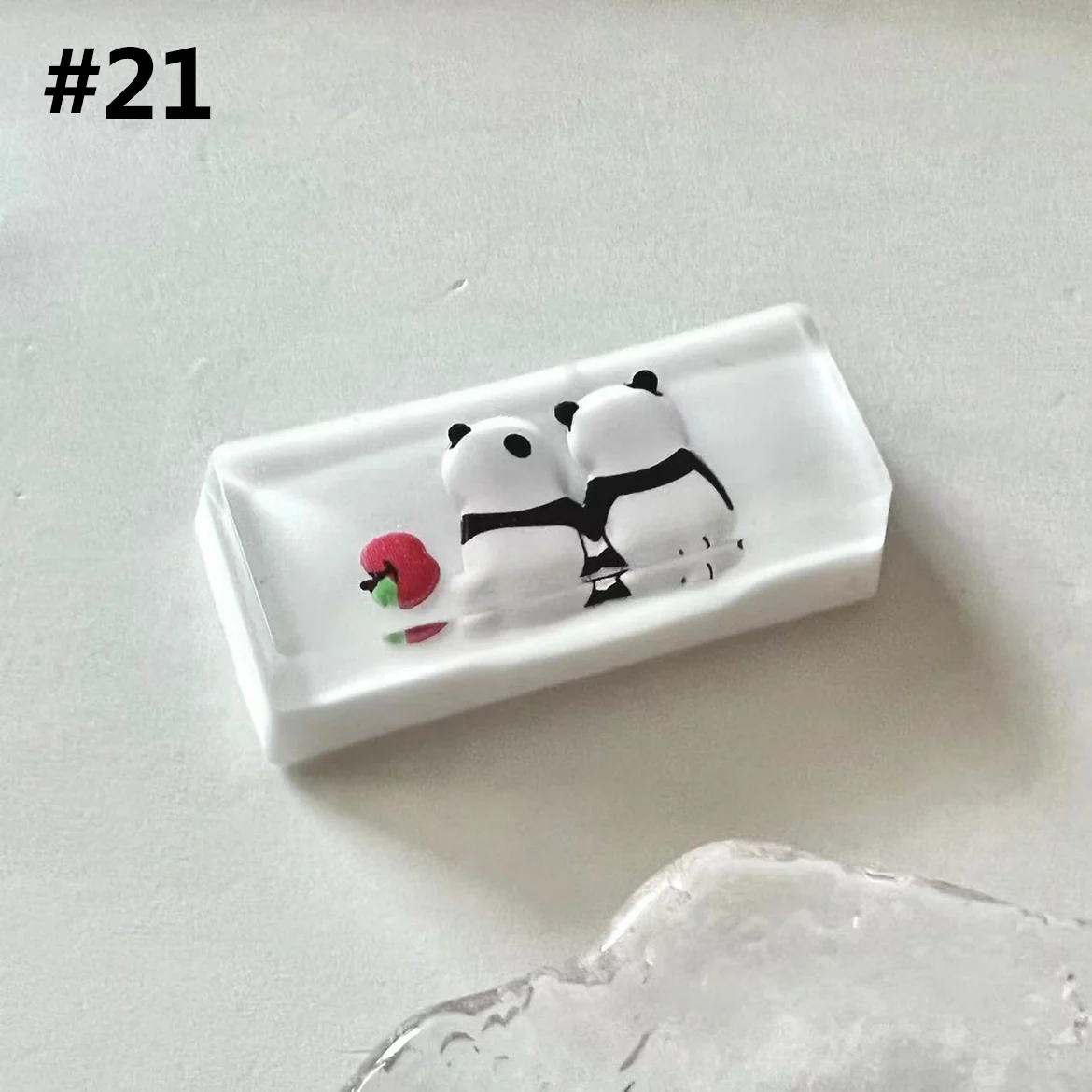 YUNZII Panda Handmade Artisan Keycap - Image 26