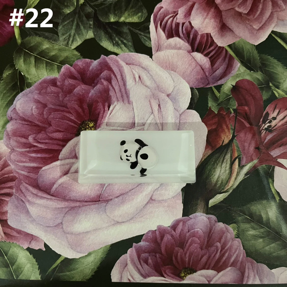 YUNZII Panda Handmade Artisan Keycap - Image 27