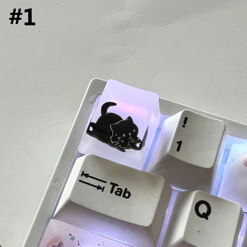 YUNZII Panda Handmade Artisan Keycap - Image 6
