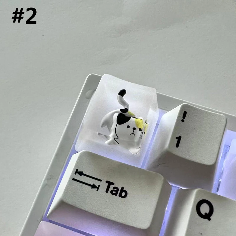YUNZII Panda Handmade Artisan Keycap - Image 7