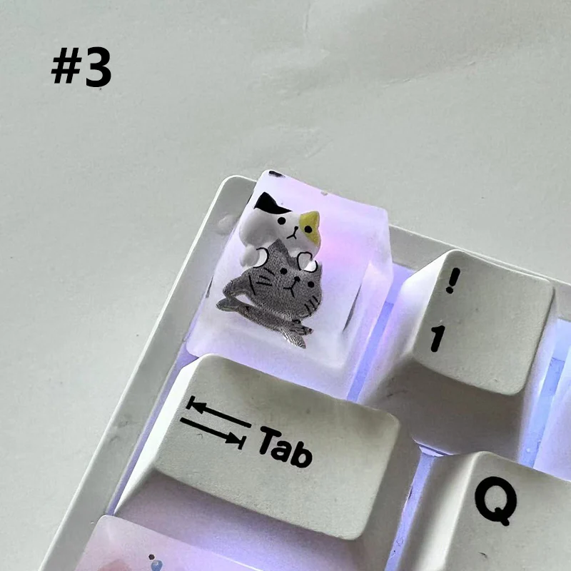 YUNZII Panda Handmade Artisan Keycap - Image 8