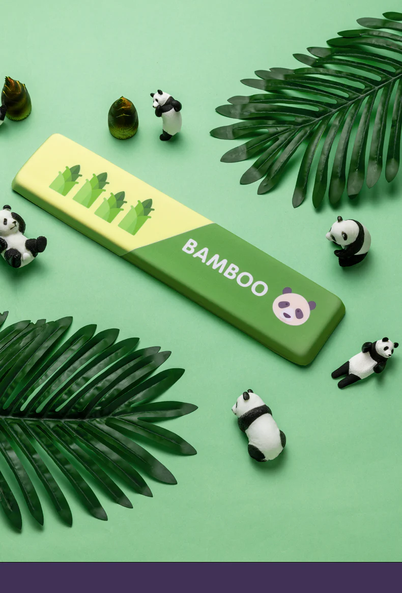 YUNZII Panda Keyboard Wrist Rest - Image 4