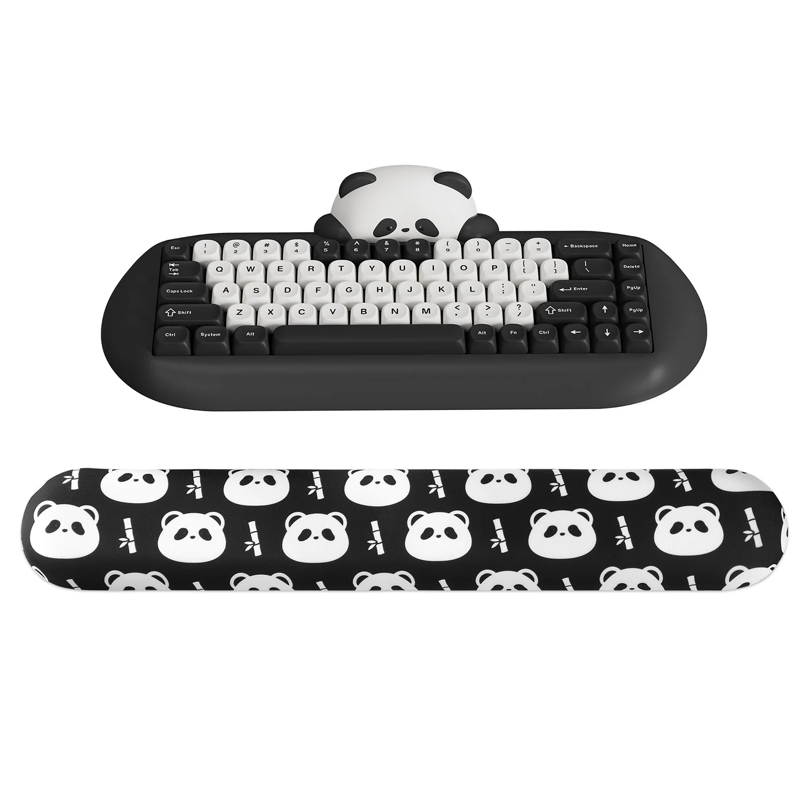 YUNZII Panda Keyboard Wrist Rest - Image 2