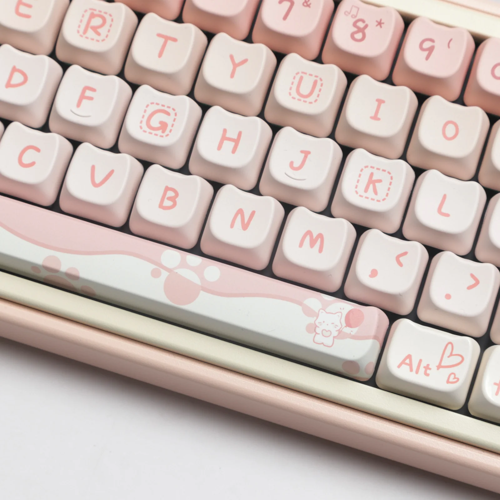 YUNZII Party Kitten MAO Profile Keycap Set - Image 3