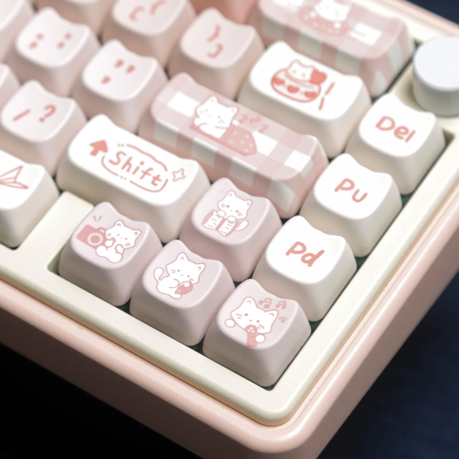 YUNZII Party Kitten MAO Profile Keycap Set - Image 6