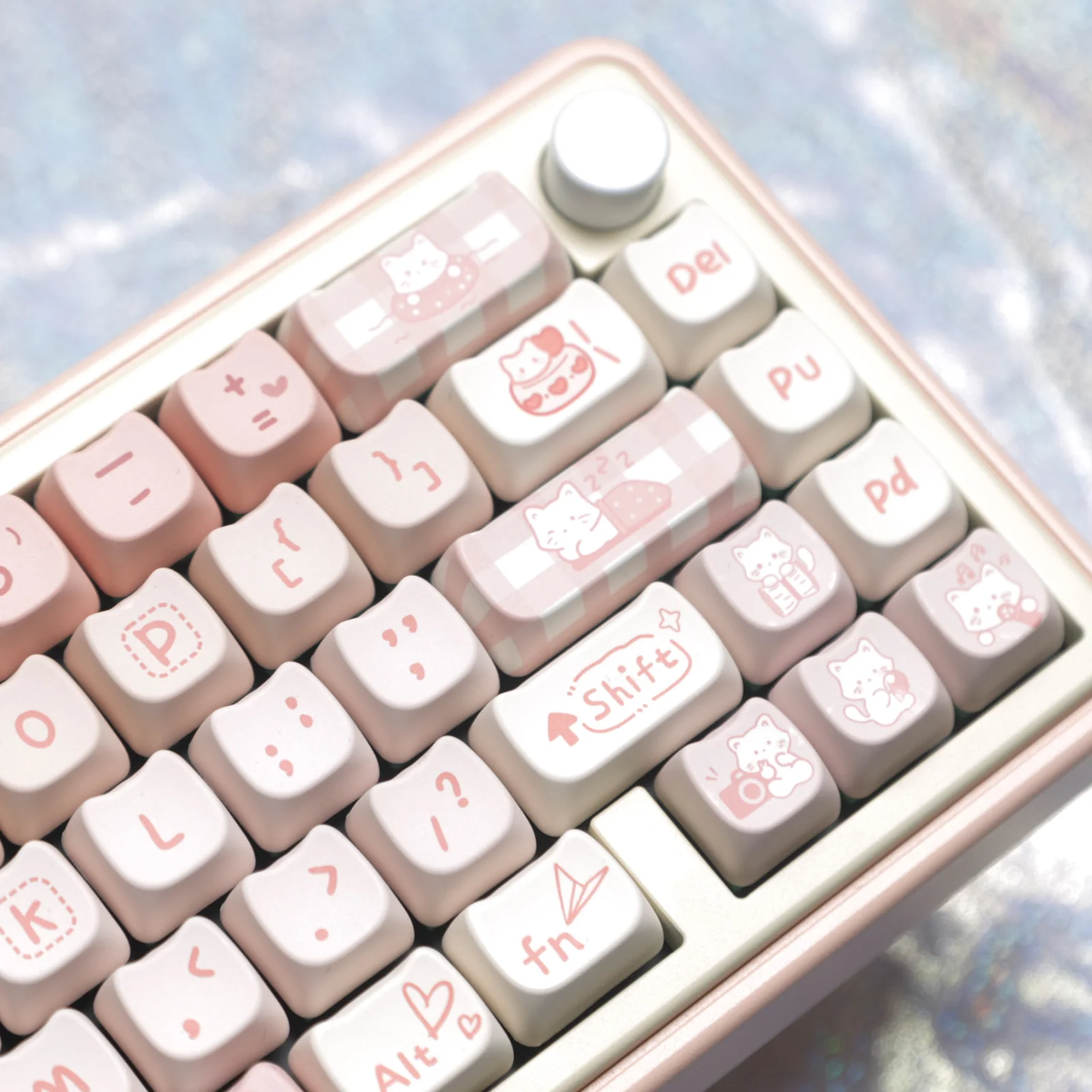 YUNZII Party Kitten MAO Profile Keycap Set - Image 7