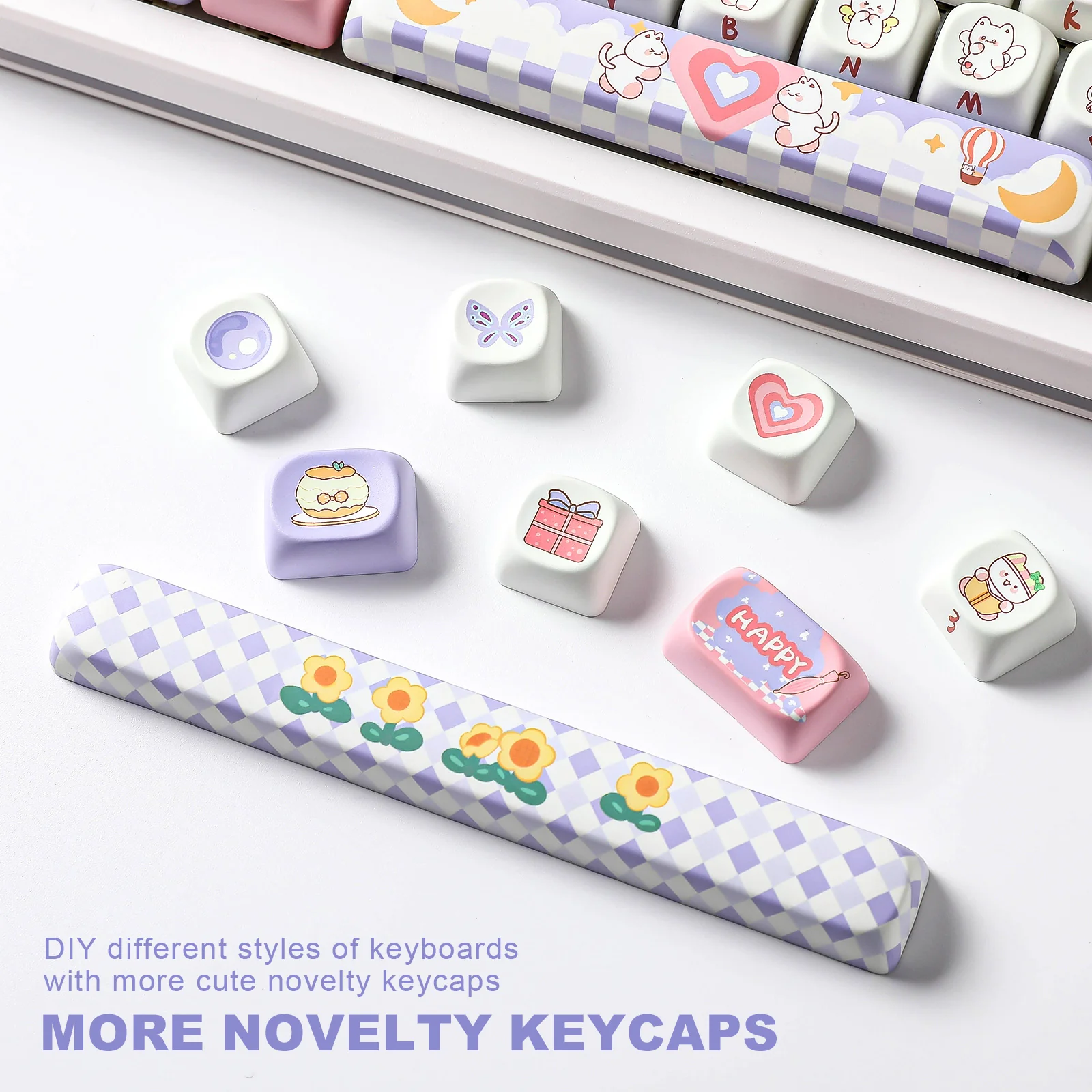 YUNZII Party MOA Profile Keycap Set - Image 7
