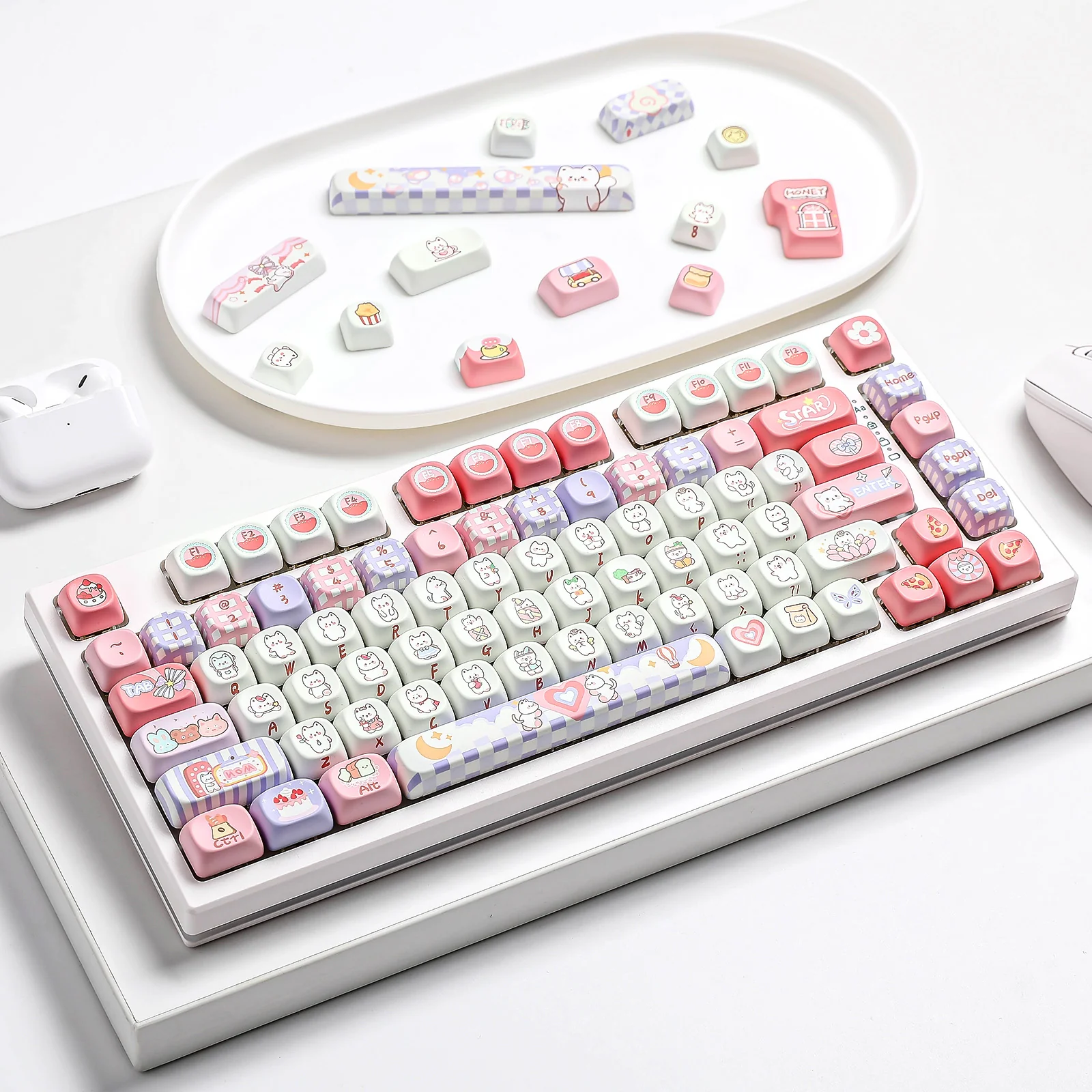 YUNZII Party MOA Profile Keycap Set - Image 8