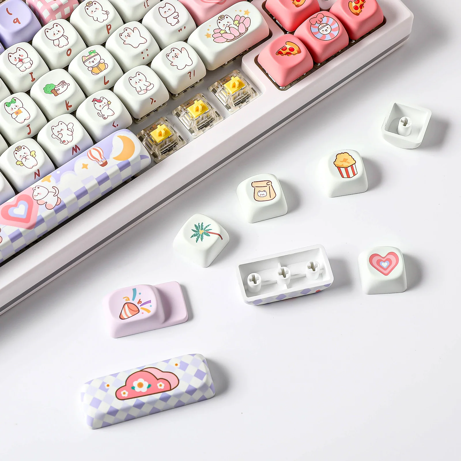 YUNZII Party MOA Profile Keycap Set - Image 9
