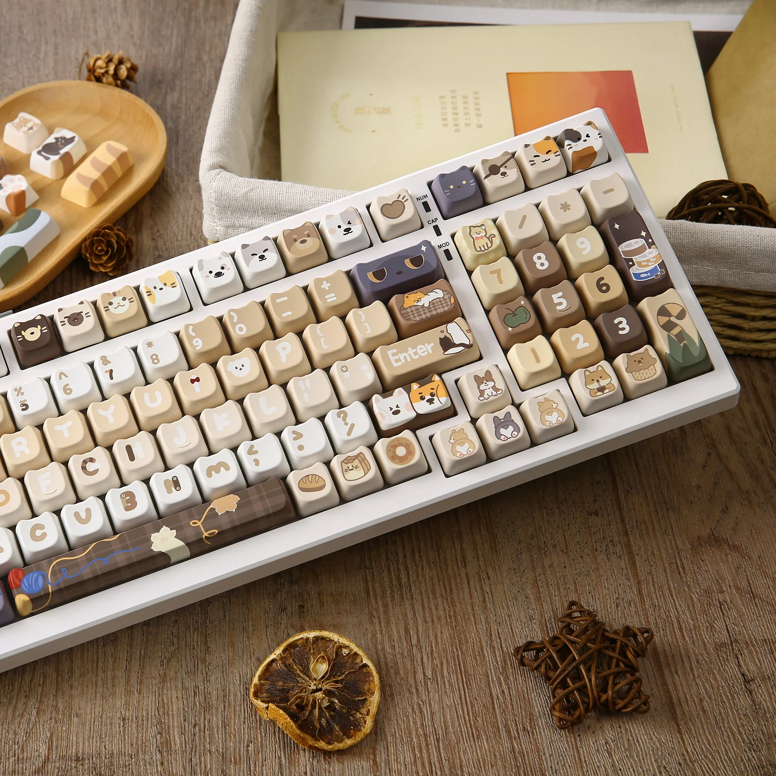 YUNZII Pawcap MAO Profile Keycap Set - Image 18