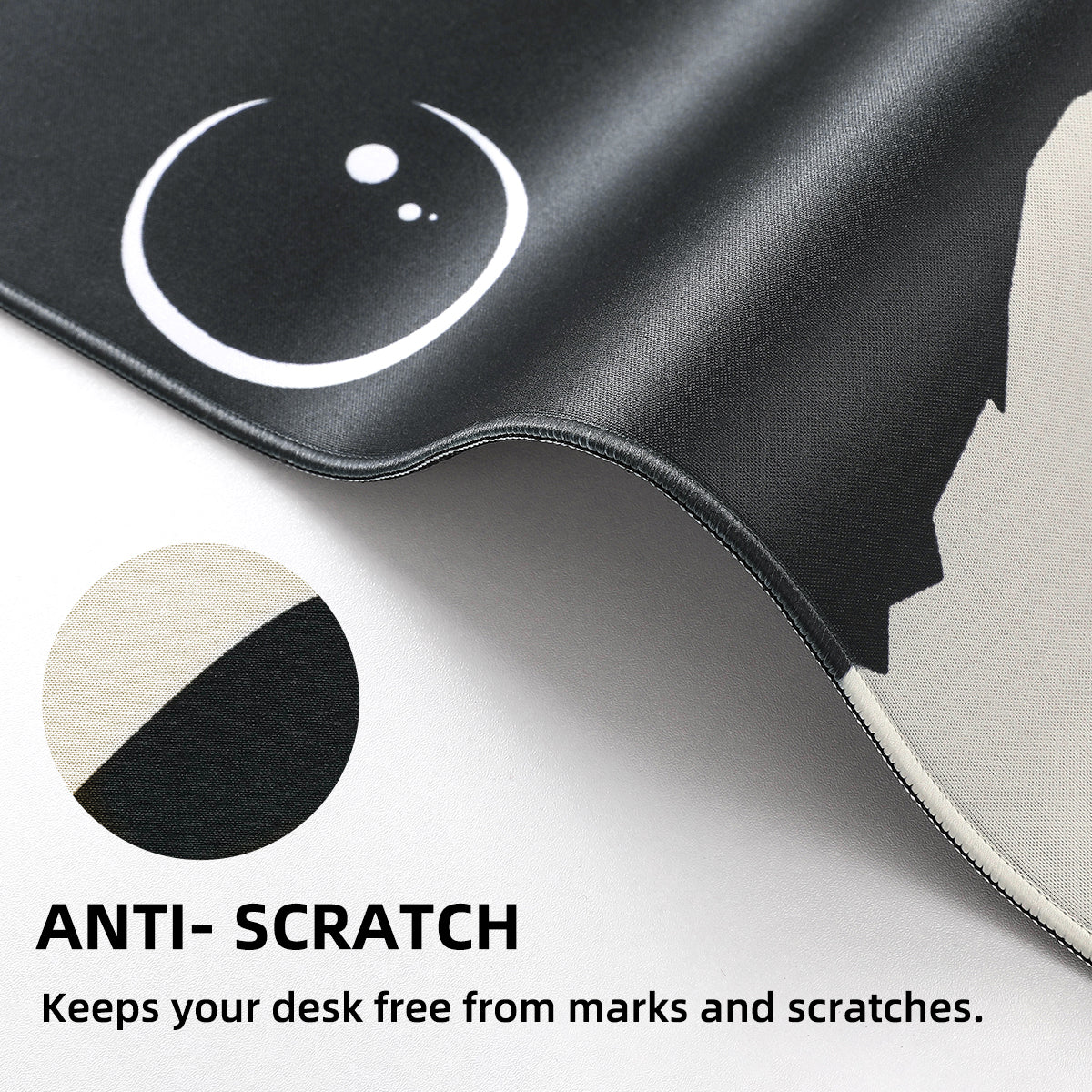 YUNZII Peeking Cat Mouse Pad Desk Mat - Image 3
