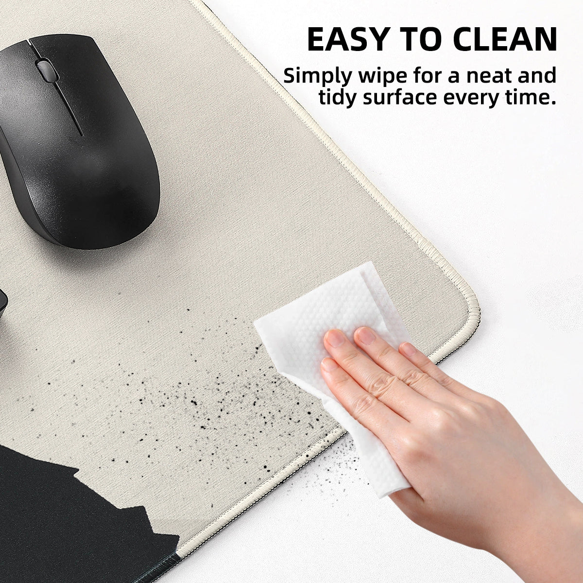 YUNZII Peeking Cat Mouse Pad Desk Mat - Image 5