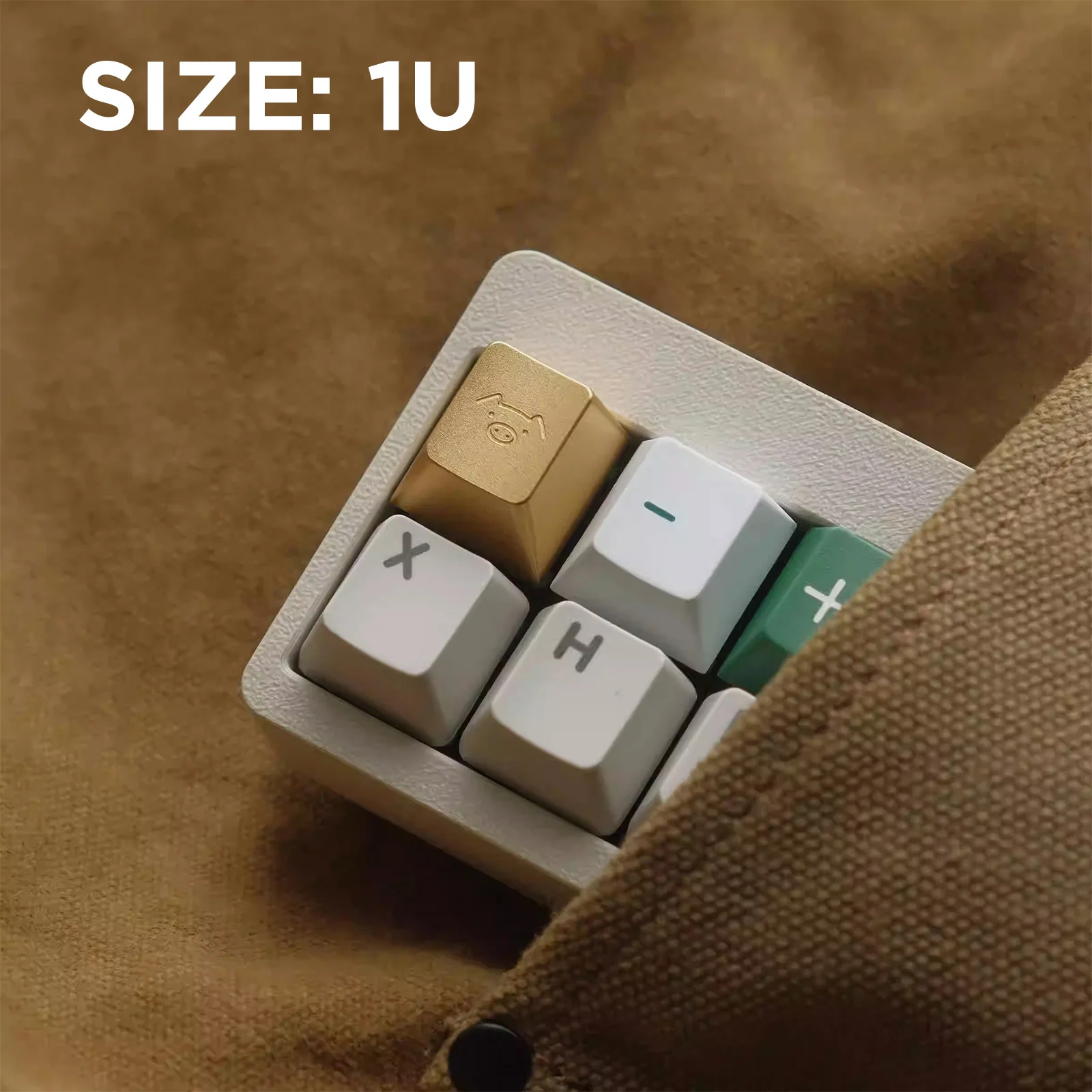 YUNZII Piggy Aluminum Artisan Keycap - Image 3