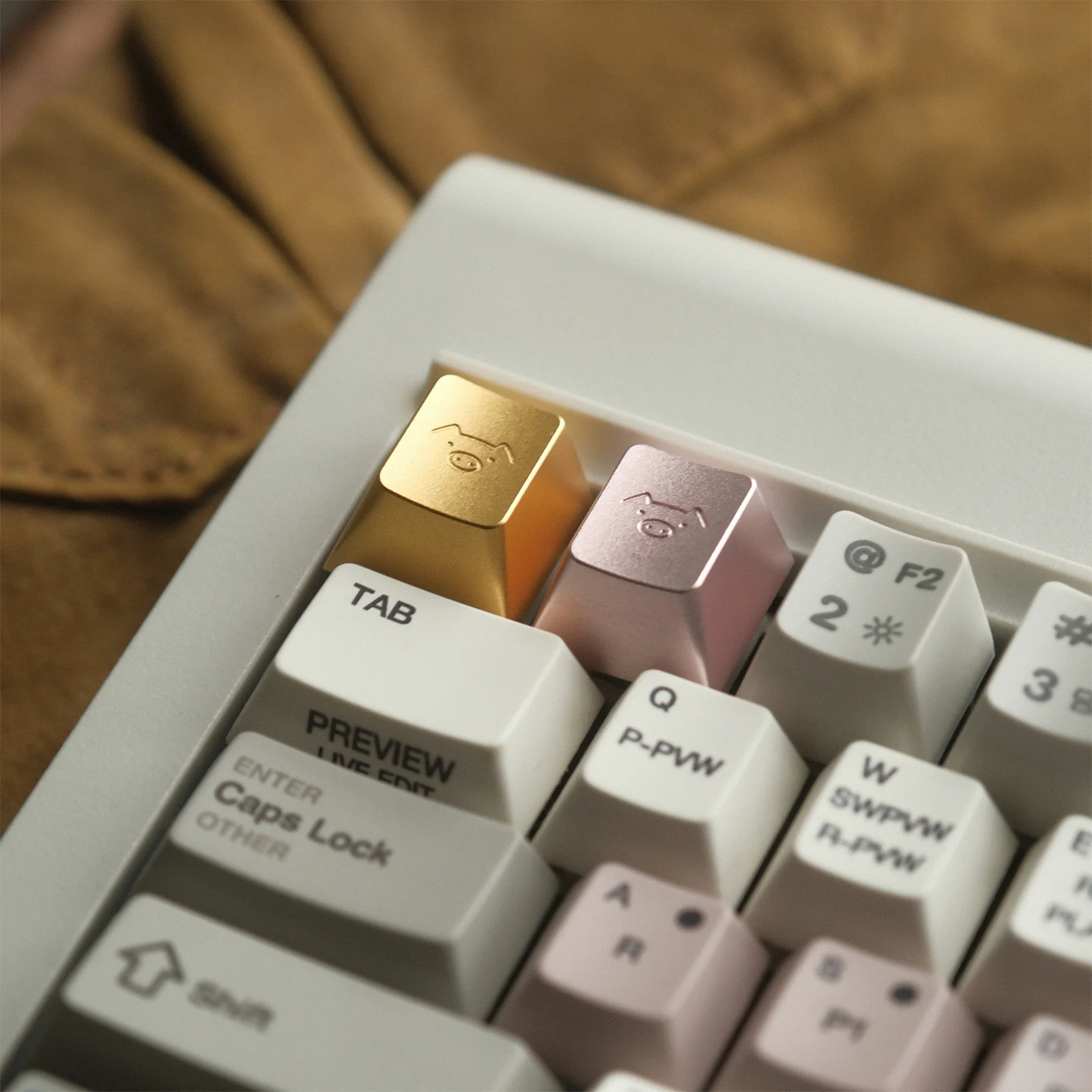 YUNZII Piggy Aluminum Artisan Keycap - Image 7