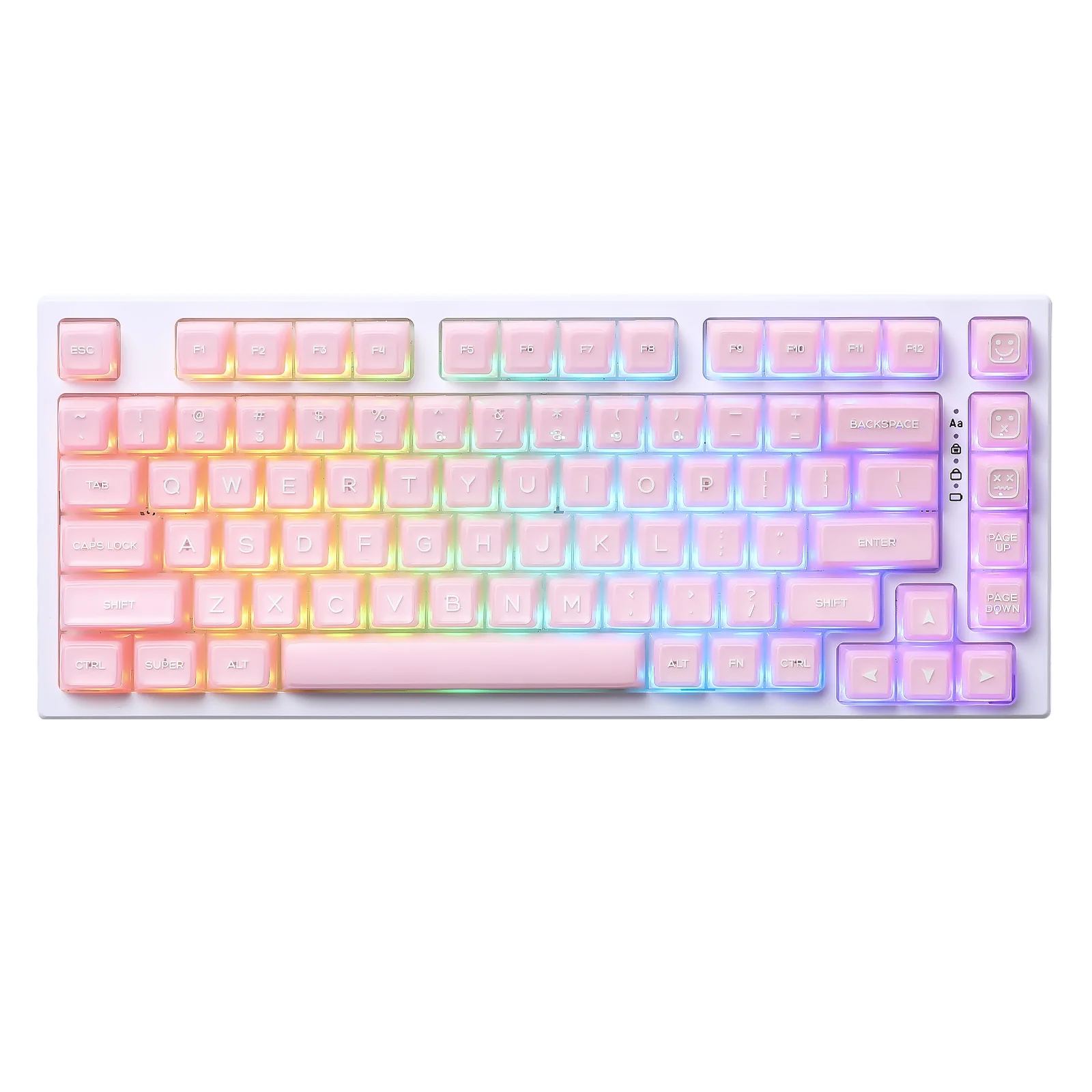 YUNZII Pink Jade SA Profile Keycap Set - Image 2
