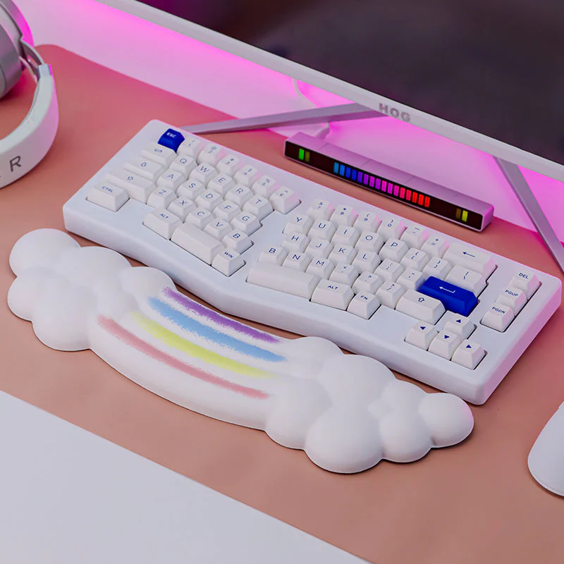 YUNZII Rainbow Cloud Keyboard Wrist Rest - Image 11