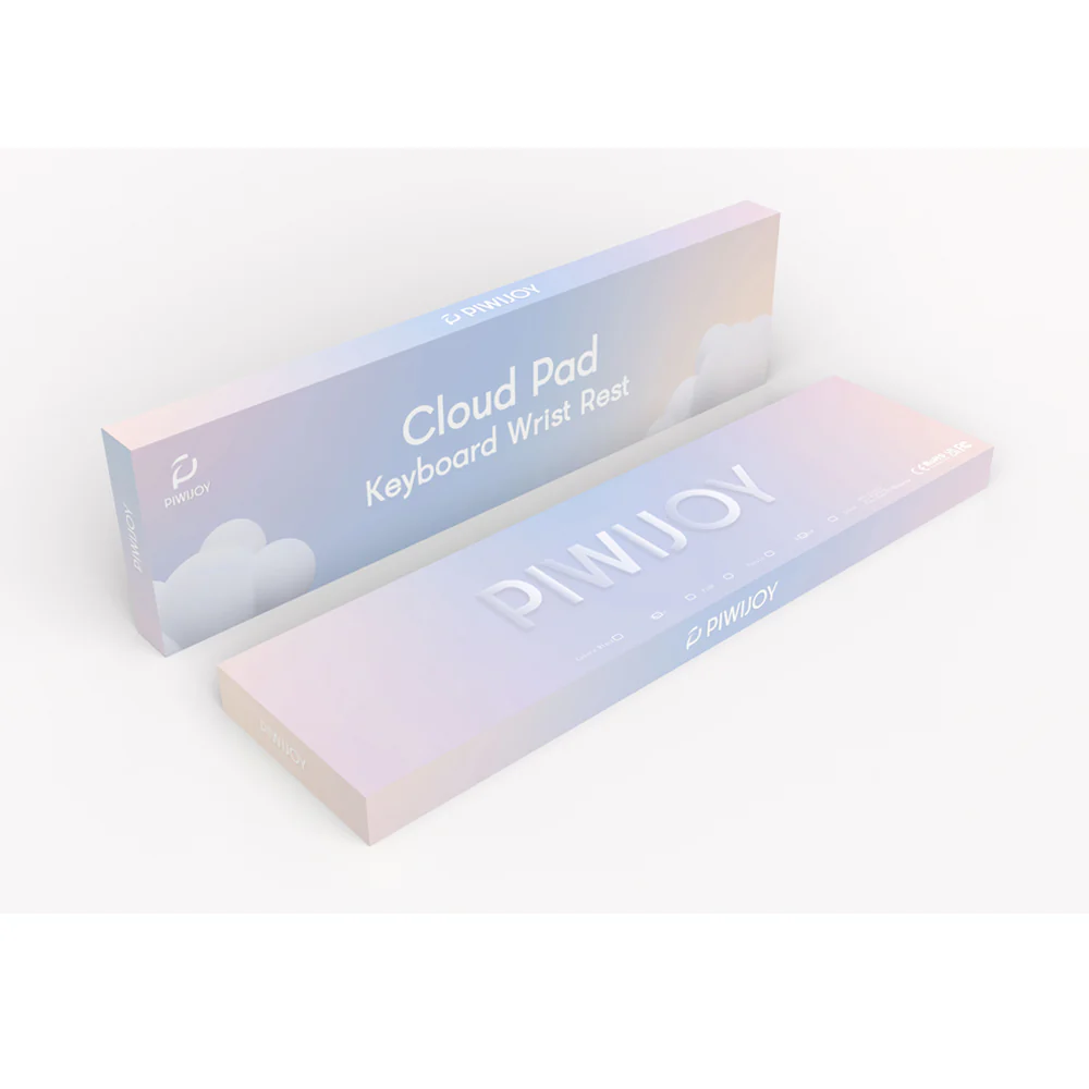 YUNZII Rainbow Cloud Keyboard Wrist Rest - Image 18