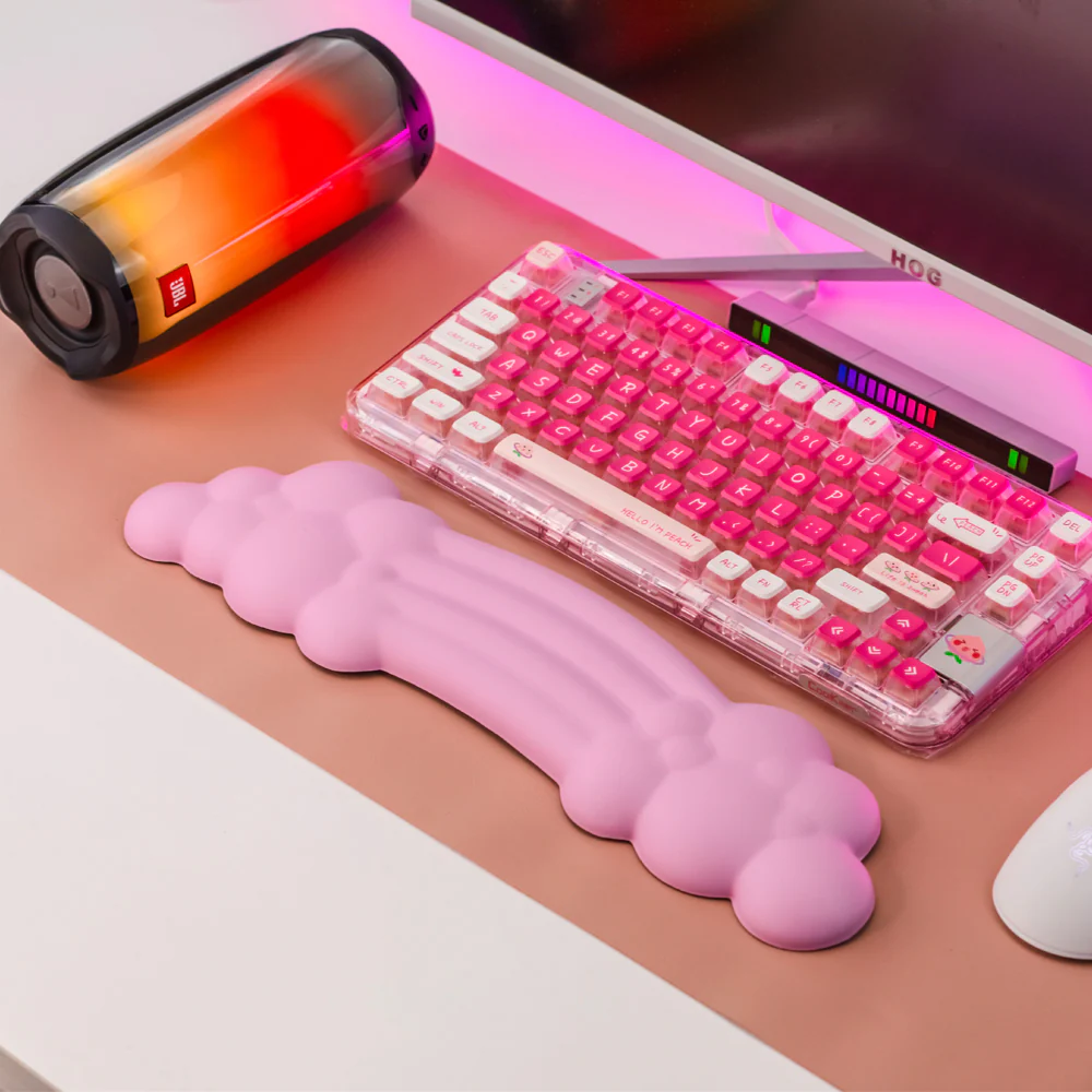 YUNZII Rainbow Cloud Keyboard Wrist Rest - Image 20