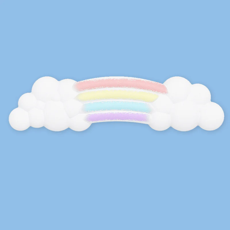 YUNZII Rainbow Cloud Keyboard Wrist Rest - Image 3