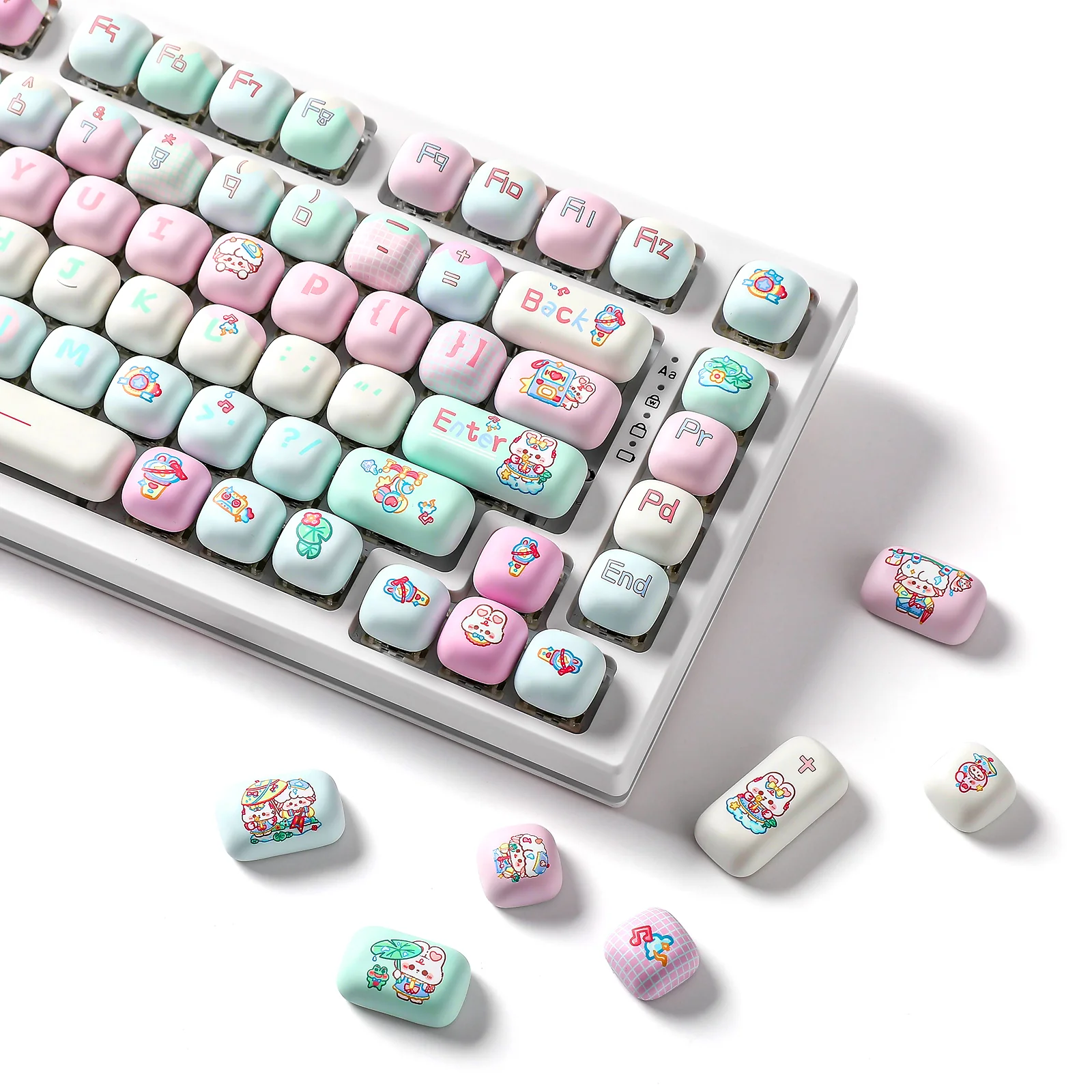 YUNZII Rainy Concert MOG Profile Keycap Set - Image 10