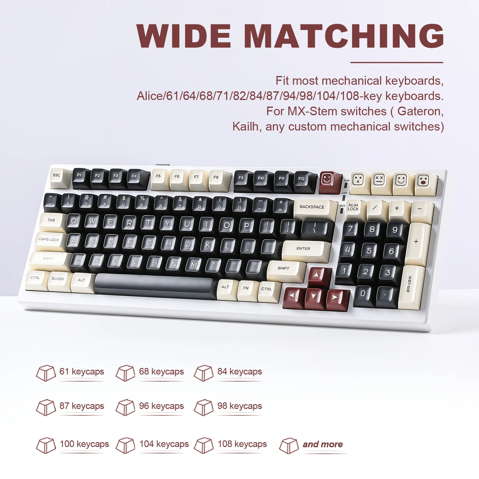 YUNZII Rome SA Profile Keycap Set - Image 4