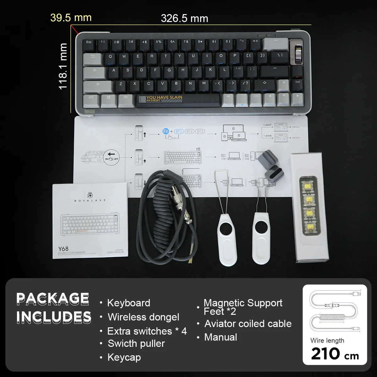 YUNZII Royalaxe Y68 - Image 8