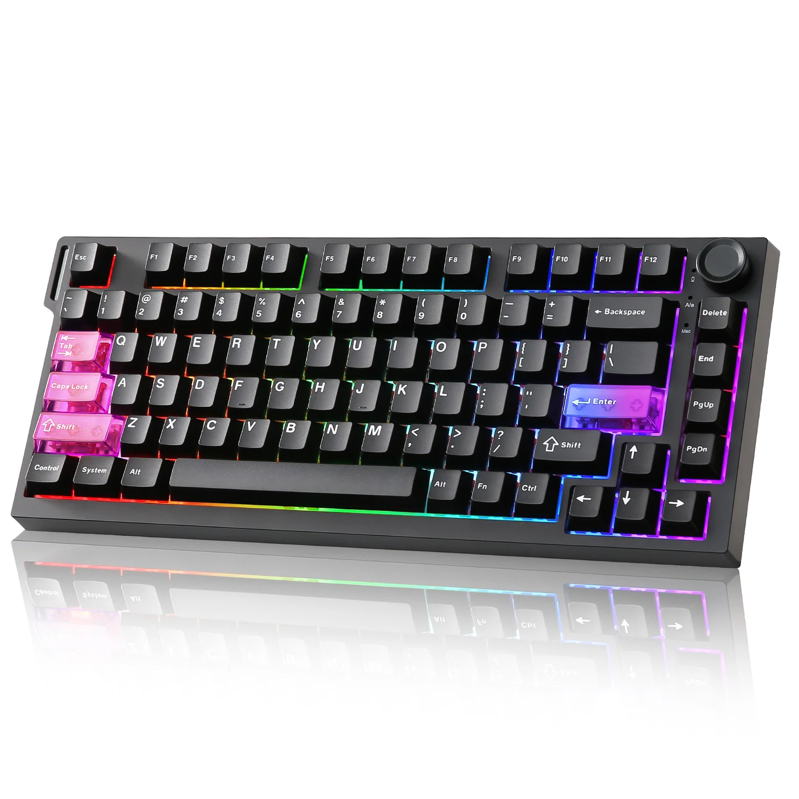YUNZII RT75 PRO Dual-8K Rapid Trigger Wireless Gaming Magnetic Keyboard - Image 12