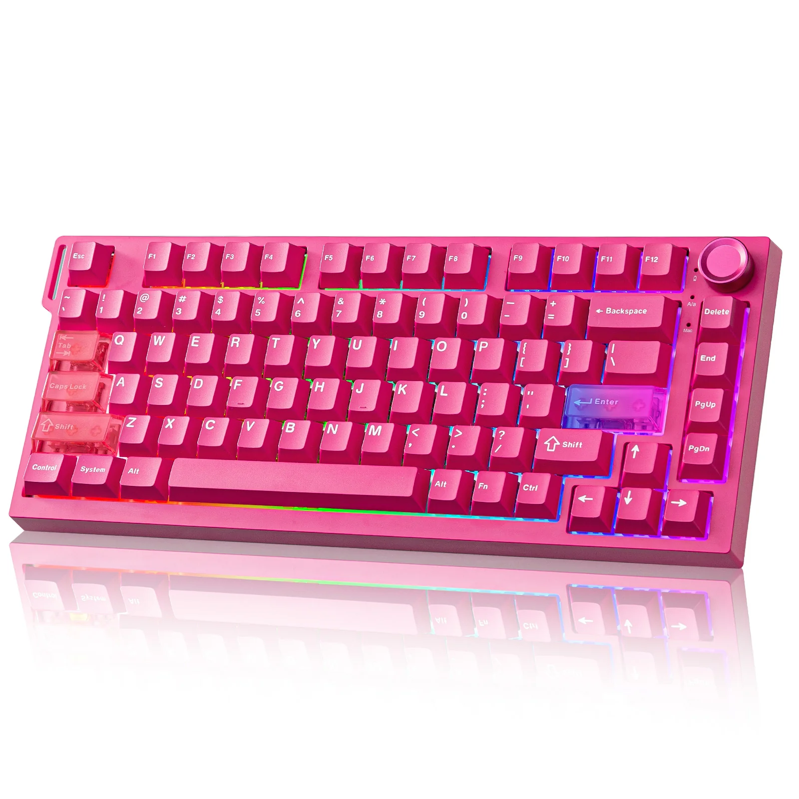 YUNZII RT75 PRO Dual-8K Rapid Trigger Wireless Gaming Magnetic Keyboard - Image 13